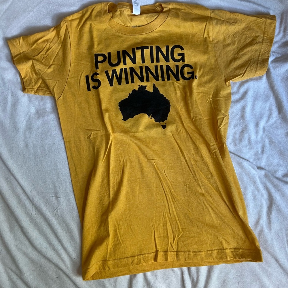 Tory Taylor Punting is Winning T-Shirt